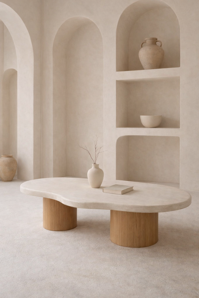 Salontafel Beton Ciré Costa del Sol